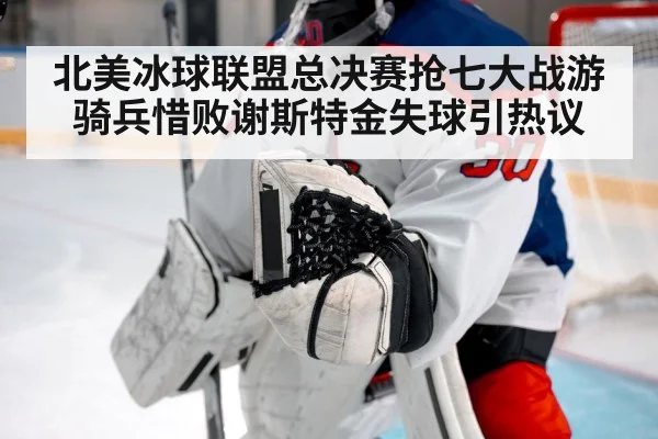 ice hockey goalie save